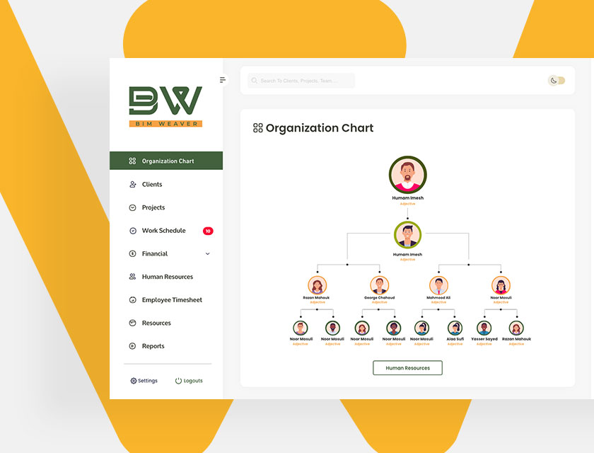 تطوير وتصميم منصة بيم ويفر