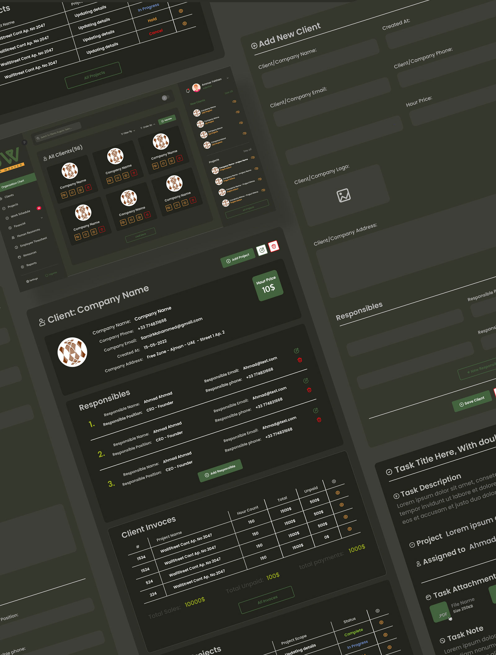 تصميم الصفحات بالنمط الداكن